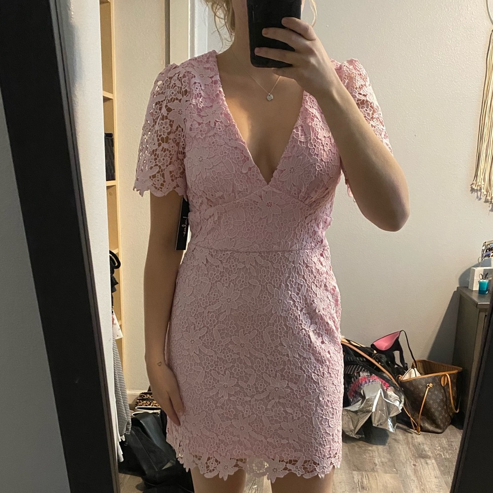 Lulus pink dress